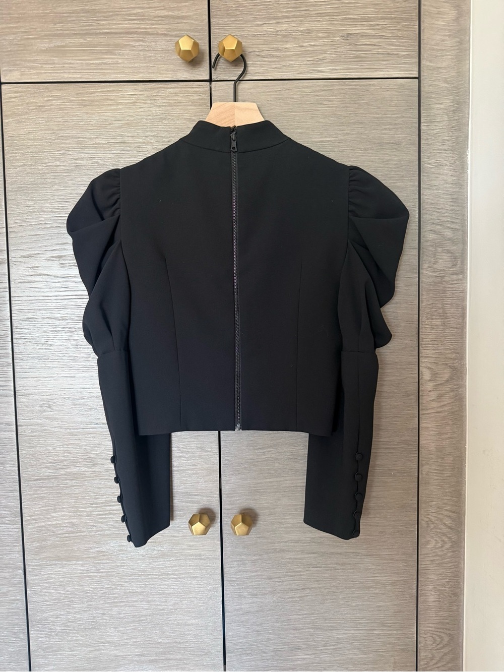 Alice + Olivia Black Top - Picture 5 of 6